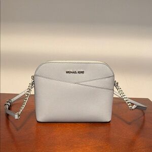 Michael Kors Gray Crossbody Bag